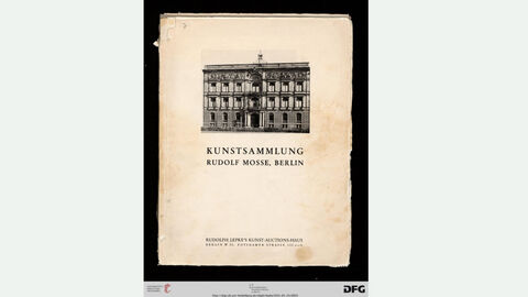 Auszug aus Buch mit Bild von Gebäude