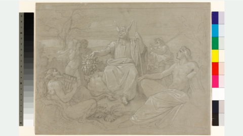 Gemälde Urteil des Midas