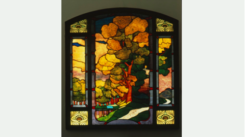 Kirchenfenster-Gemälde