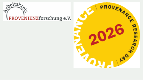 Logo zum Internationalen Tag der Provenienzforschung 2026 